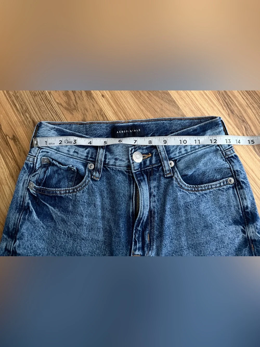 Aeropostale 90s Baggy Jeans High Rise 90s Inspired Size 00 Regular